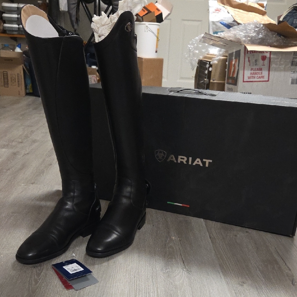 Ariat Women's Ravello Dress Boots - Black Calf